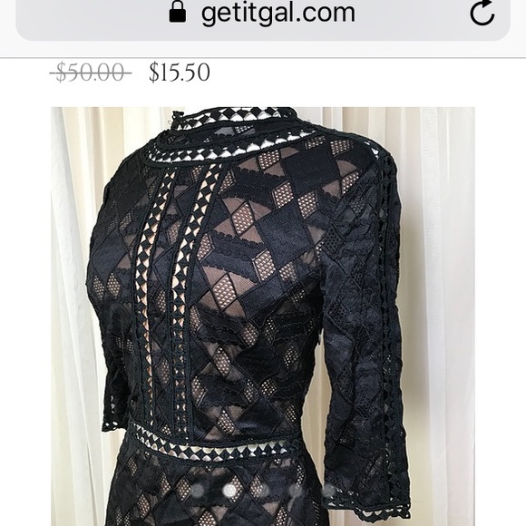 SOLD Open back dress - Picture 2 of 5